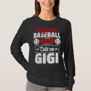 Mijn favoriete balspeler noemt me Grammy Moeder D T-shirt