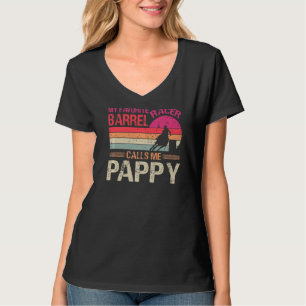 Mijn favoriete Barrel Racer noemt me Pappy T-shirt