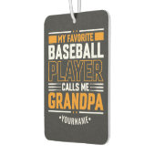 Mijn favoriete Baseball Player roept me op tot opa Luchtverfrisser (Links)