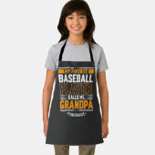Mijn favoriete Baseball Player roept me op tot opa Schort (Insitu)
