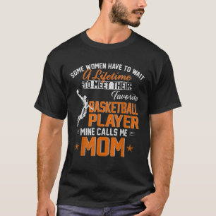 Mijn favoriete basketballer noemt me mam cadeau vo t-shirt
