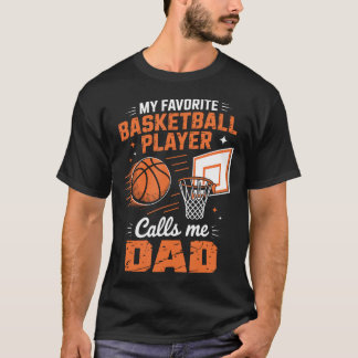 Mijn favoriete basketballspeler belt me t-shirt