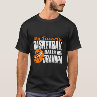 Mijn favoriete Basketbalspeler belt me Basketball T-shirt