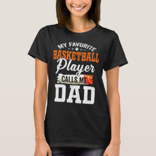 Mijn favoriete Basketbalspeler noemt me een bal va T-shirt