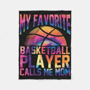 Mijn favoriete basketbalspeler noemt me mama Mama Fleece Deken