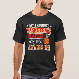 Mijn favoriete Basketbalspeler noemt me oma Mot T-shirt