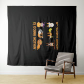 Mijn favoriete bezigheid is niets doen 'retro luih wandkleed (In Situ (horizontaal))