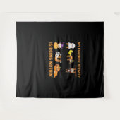 Mijn favoriete bezigheid is niets doen 'retro luih wandkleed (Voorkant (horizontaal))