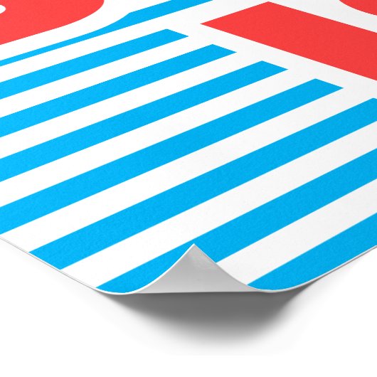 Mijn favoriete boek is ... poster (Hoek)