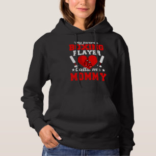 Mijn favoriete bokser noemt me mama moeders hoodie