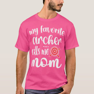 Mijn favoriete boogschutter noemt me boogschieten t-shirt