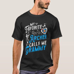 Mijn favoriete boogschutter noemt me Nana Archery T-shirt