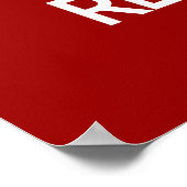 Mijn favoriete Breedte wordt gered Poster (Hoek)