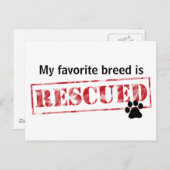 Mijn favoriete brouwerij wordt gered briefkaart (Voorkant / Achterkant)