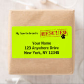 Mijn favoriete brouwerij wordt gered etiket (Insitu)