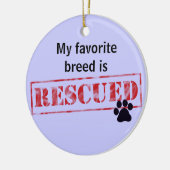 Mijn favoriete brouwerij wordt gered keramisch ornament (Links)