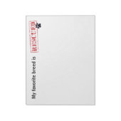 Mijn favoriete brouwerij wordt gered notitieblok (Linkerzijde)