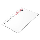 Mijn favoriete brouwerij wordt gered notitieblok (Schuin)