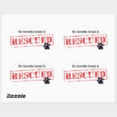 Mijn favoriete brouwerij wordt gered ovale sticker (Vel)