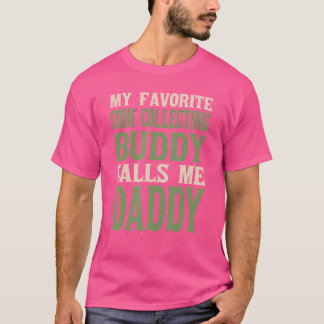 Mijn favoriete Buddy Coin Collector Papa Coin Verz T-shirt