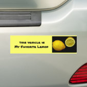 Mijn favoriete Bumpersticker (Op auto)