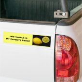 Mijn favoriete Bumpersticker (Op Truck)