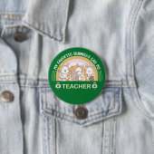 Mijn favoriete Bunnies noemen me leraar Ronde Button 7,6 Cm (In situ)