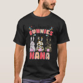 Mijn favoriete Bunnies noemen me Nana Cute Easter  T-shirt (Voorkant)