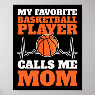 Mijn favoriete Bysketbyll-speler noemt me mama 4 Poster