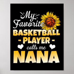 Mijn favoriete Bysketbyll-speler noemt me Nana 1 Poster