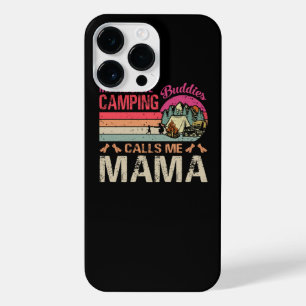 Mijn favoriete Camping Buddies noemen me mama Vint iPhone 14 Pro Max Hoesje