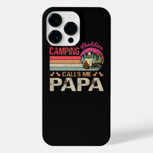 Mijn favoriete Camping Buddies noemen me Papa Vint iPhone 14 Pro Max Hoesje