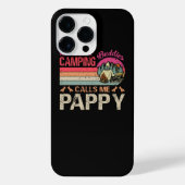 Mijn favoriete Camping Buddies noemen me Pappy  iPhone Hoesje (Achterkant)