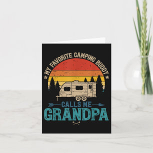  mijn favoriete Camping Buddy noemt me opa Kaart