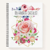 Mijn favoriete checklist notitieboek (Voorkant)