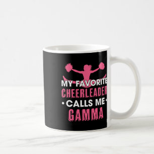 Mijn favoriete cheerleader noemt me Gamma Cheerlea Koffiemok