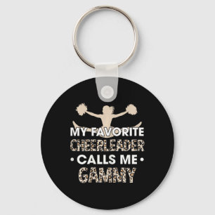 Mijn favoriete cheerleader noemt me Gammy Cheerlea Sleutelhanger