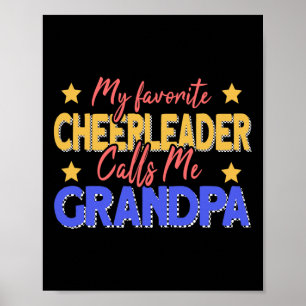 Mijn favoriete cheerleader noemt me grootvader che poster