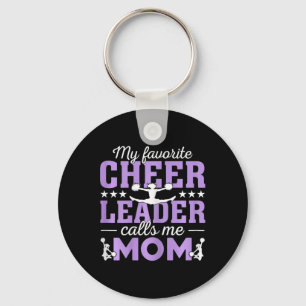 Mijn favoriete Cheerleader noemt me mam Mot Sleutelhanger