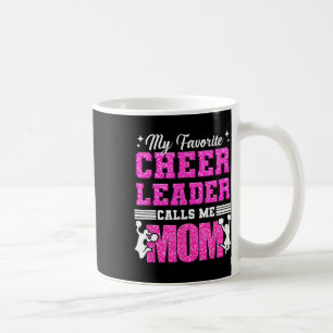 Mijn favoriete cheerleader noemt me mama cheerlead koffiemok