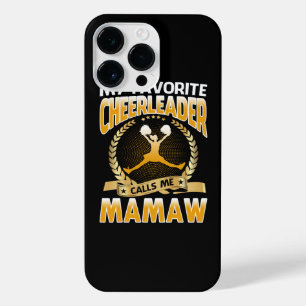 Mijn favoriete Cheerleader noemt me Mamaw Cheerlea iPhone 14 Pro Max Hoesje