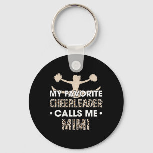 Mijn favoriete cheerleader noemt me Mimi Cheerlead Sleutelhanger