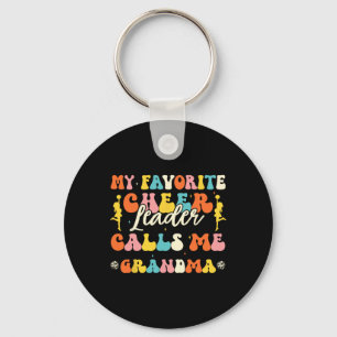Mijn favoriete cheerleader noemt me oma Cheerlead Sleutelhanger