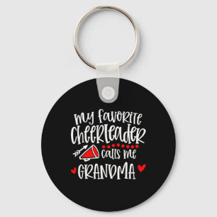 Mijn favoriete cheerleader noemt me oma Funny Che Sleutelhanger