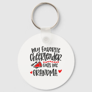 Mijn favoriete cheerleader noemt me oma Funny Che Sleutelhanger