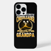 Mijn favoriete Cheerleader noemt me opa Cheerlead iPhone Hoesje (Achterkant)