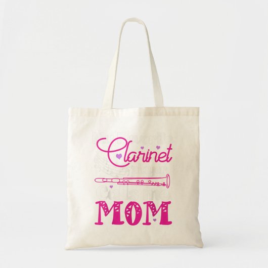 Mijn favoriete Clarinet Player noemt me mam Clarin Tote Bag (Voorkant)