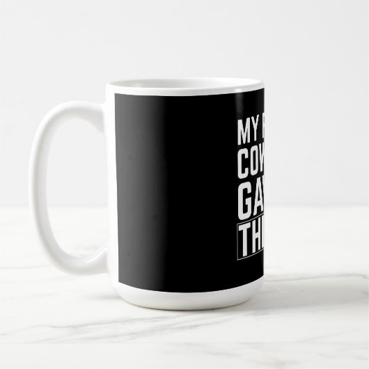 Mijn favoriete collega gaf me deze mok (Links)