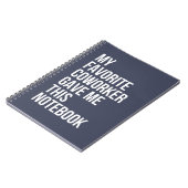 Mijn favoriete collega gaf me dit Notitieboek (Linkerzijde)