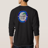 Mijn favoriete complotontwerp (donkere versie) trui (Achterkant)